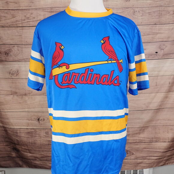 ST LOUIS CARDINALS / BLUES SGA STADIUM GIVEAWAY JERSEY TSHIRT XL - Picture 2 of 6